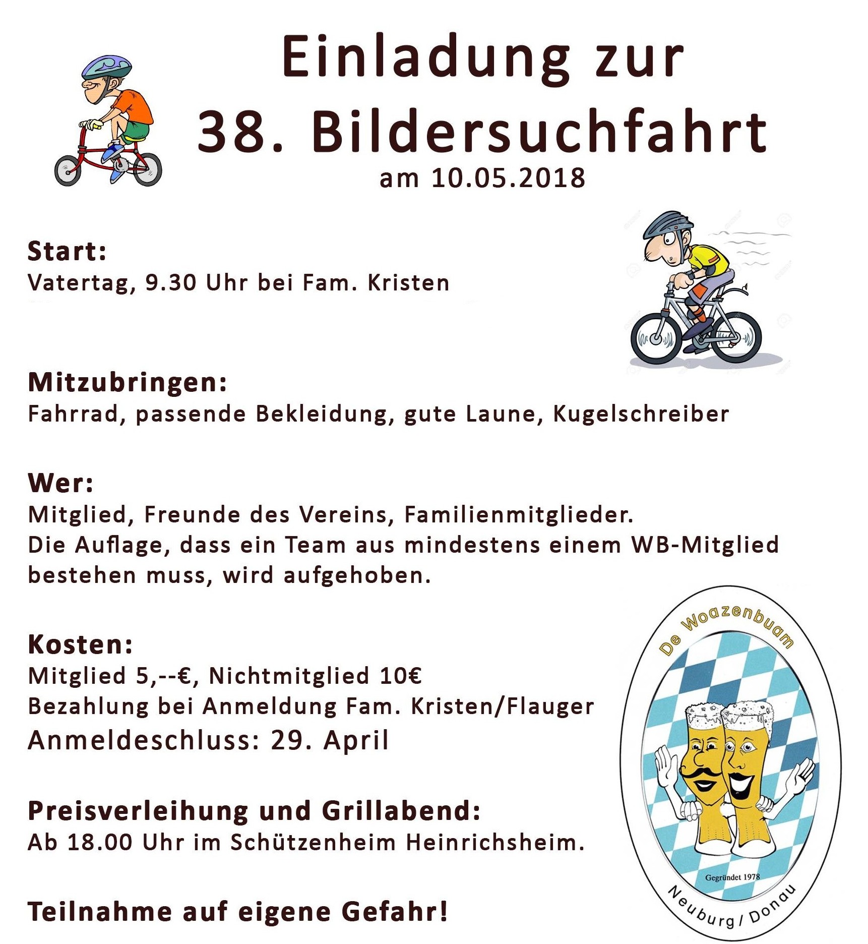 Bildersuchfahrt 2018